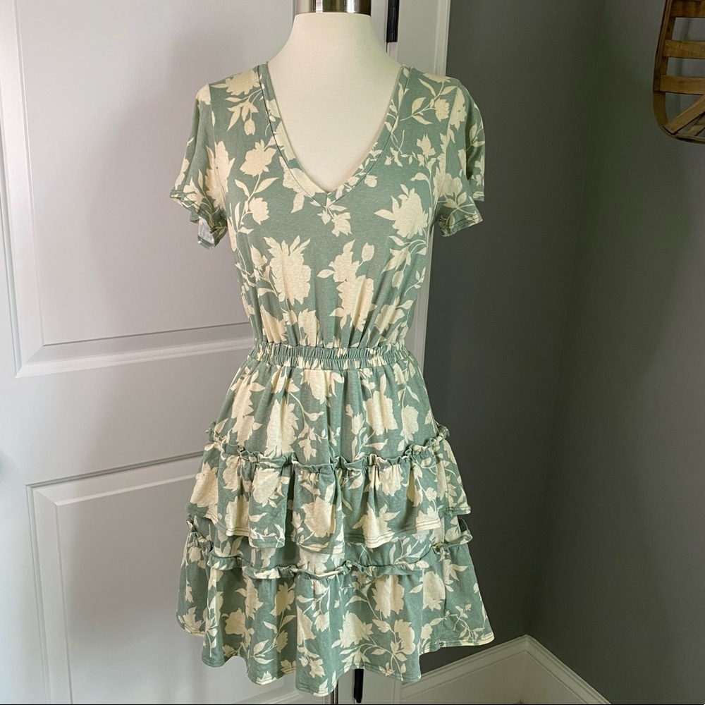 Anthropologie - Saturday Sunday- Two Tiered Mini Dress- Size S